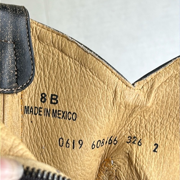 OLD GRINGO 326 LAUREL RUSTIC BEIGE COLOR DARK BROWN OLD SOLES SZ 8B - Picture 10 of 16